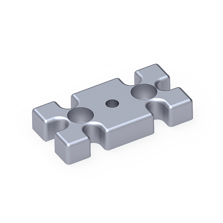 Pabuç Bağlantı Parçası 45X90 M12