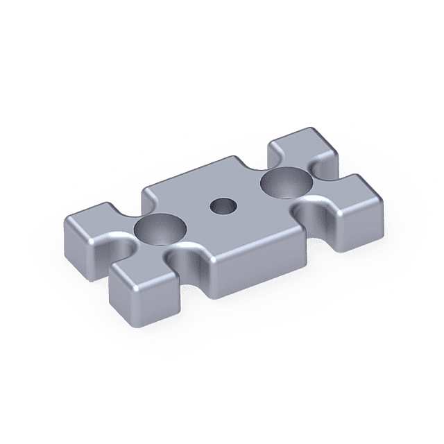 Pabuç Bağlantı Parçası 45X90 M12